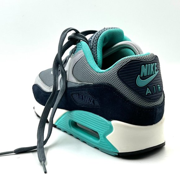 Nike Air Max 90 Essential 'Wolf Grey Blue Graphite' - Picture 6 of 14